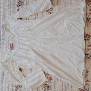 Zara Trafaluc White Shirt